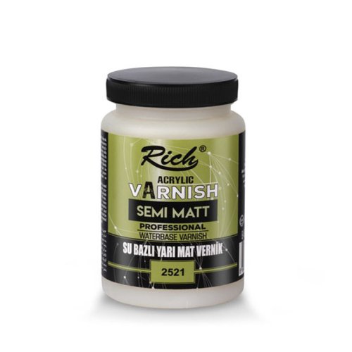 Rich Su Bazlı Yarı Mat Vernik Rich Su Bazlı Yarı Mat Vernik