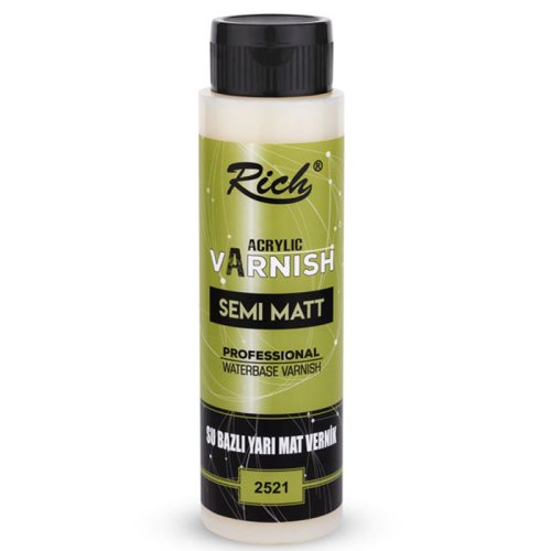 Rich Su Bazlı Yarı Mat Vernik Rich Su Bazlı Yarı Mat Vernik