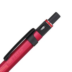 Rotring - Rotring 500 Kırmızı 0.5mm Versatil Kalem (1)