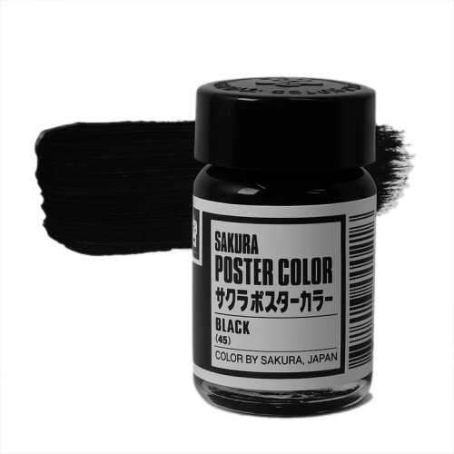 Sakura Guaj Boya Poster Colors Black 49 - Black 49