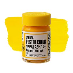 Sakura - Sakura Guaj Boya Poster Colors Chrome Yellow 4