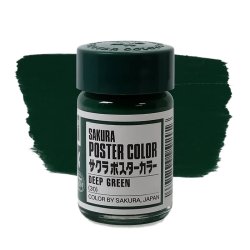 Sakura - Sakura Guaj Boya Poster Colors Deep Green 30