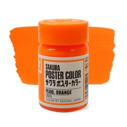 Sakura - Sakura Guaj Boya Poster Colors Fluorescent Orange 305