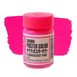 Sakura - Sakura Guaj Boya Poster Colors Fluorescent Pınk 320