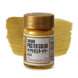 Sakura - Sakura Guaj Boya Poster Colors Gold 51