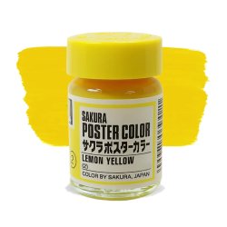 Sakura - Sakura Guaj Boya Poster Colors Lemon Yellow 2