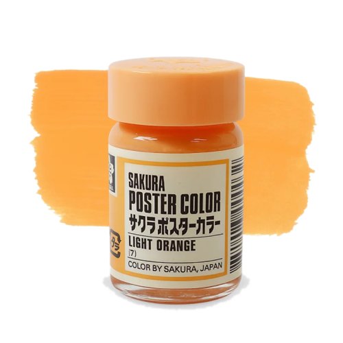 Sakura Guaj Boya Poster Colors Lıght Orange 7 - Lıght Orange 7