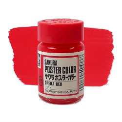 Sakura - Sakura Guaj Boya Poster Colors Opera Red 121