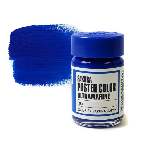 Sakura Guaj Boya Poster Colors Ultramarıne 38 - Ultramarıne 38
