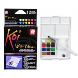 Sakura - Sakura Koi Watercolours Sulu Boya Seti 12li XNCW-12H