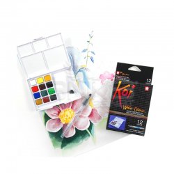 Sakura - Sakura Koi Watercolours Sulu Boya Seti 12li XNCW-12H (1)