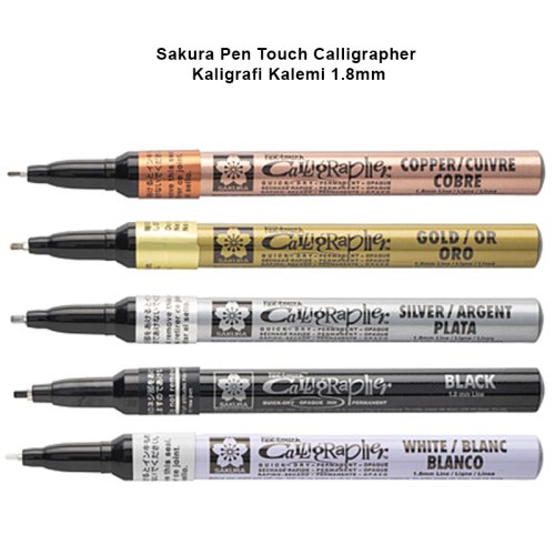 Sakura Pen Touch Calligrapher Kaligrafi Kalemi 1.8mm