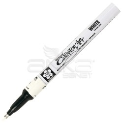 Sakura - Sakura Pen Touch Calligrapher Kaligrafi Kalemi Fine White 1.8mm