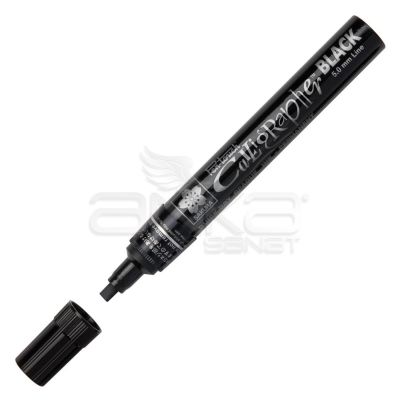 Sakura Pen Touch Calligrapher Kaligrafi Kalemi Medium Black 5.0mm - Medium Black
