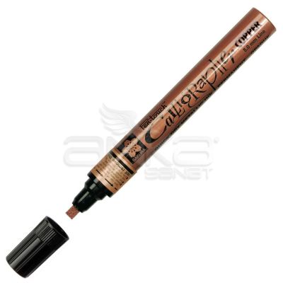 Sakura Pen Touch Calligrapher Kaligrafi Kalemi Medium Copper 5.0mm - Medium Copper