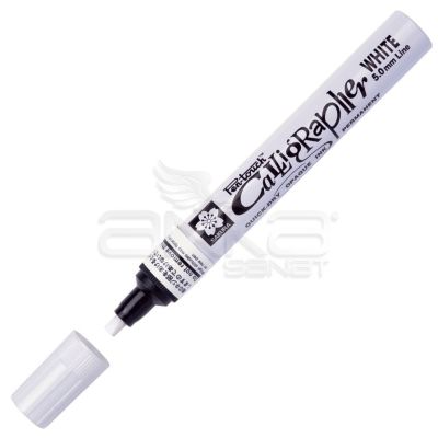 Sakura Pen Touch Calligrapher Kaligrafi Kalemi Medium White 5.0mm - Medium White