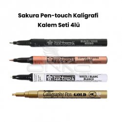 Sakura - Sakura Pen-touch Kaligrafi Kalem Seti 4lü