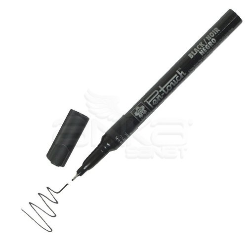 Sakura Pen-touch Marker Kalem 0,7 (Extra Fine) Siyah - Siyah