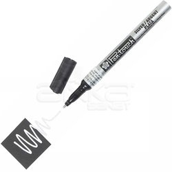 Sakura - Sakura Pen-touch Marker Kalem 1mm (Fine) Gümüş