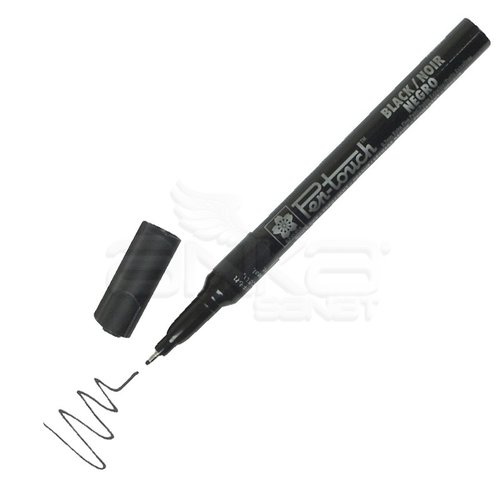 Sakura Pen-touch Marker Kalem 1mm (Fine) Siyah - Siyah
