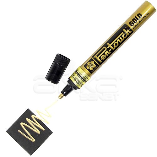 Sakura Pen-touch Marker Kalem 2mm (Medium) Altın