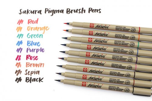 Sakura Pigma Brush Pen