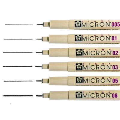 Sakura Pigma Micron Teknik Çizim Kalemi