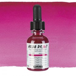 Schmincke - Schmincke Aqua Drop Sıvı Sulu Boya 30ml 380 Magenta