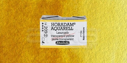 Schmincke Horadam Aquarell 1/1 Tablet 209 Translucent Yellow seri 2 - 209 Translucent Yellow