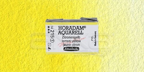 Schmincke Horadam Aquarell 1/1 Tablet 215 Lemon Yellow seri 1 - 215 Lemon Yellow