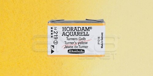 Schmincke Horadam Aquarell 1/1 Tablet 219 Turners Yellow seri 3