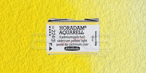 Schmincke Horadam Aquarell 1/1 Tablet 224 Cadmium Yellow Light seri 3 - 224 Cadmium Yellow Light