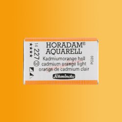 Makin's Clay - Schmincke Horadam Aquarell 1/1 Tablet 227 Cadmium Orange Light seri 3
