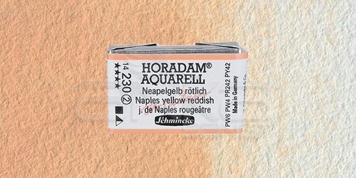 Schmincke Horadam Aquarell 1/1 Tablet 230 Naples Yellow Reddish seri 2 - 230 Naples Yellow Reddish