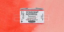 Schmincke - Schmincke Horadam Aquarell 1/1 Tablet 341 Geranium Red seri 3