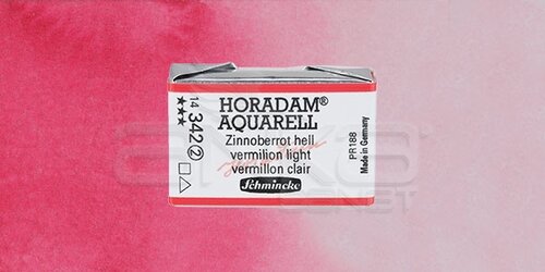 Schmincke Horadam Aquarell 1/1 Tablet 342 Vermilion Light seri 2
