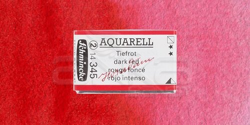 Schmincke Horadam Aquarell 1/1 Tablet 345 Dark Red seri 2