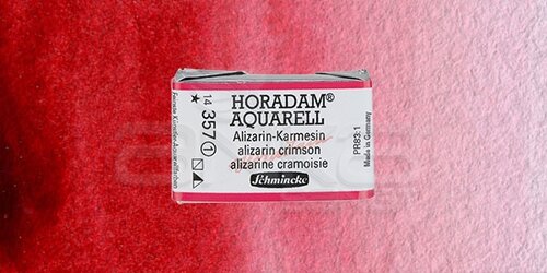 Schmincke Horadam Aquarell 1/1 Tablet 357 Alizarin-Crimson seri 1 - 357 Alizarin-Crimson