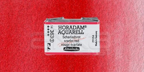 Schmincke Horadam Aquarell 1/1 Tablet 363 Scarlet Red seri 3 - 363 Scarlet Red