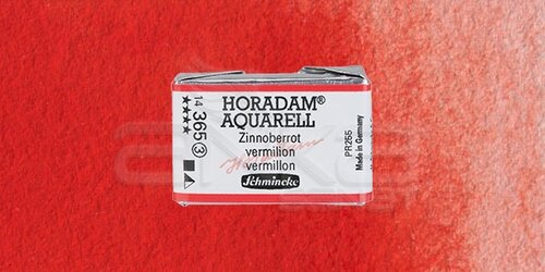 Schmincke Horadam Aquarell 1/1 Tablet 365 Vermilion seri 3 - 365 Vermilion