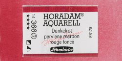 Schmincke - Schmincke Horadam Aquarell 1/1 Tablet 366 Deep Red seri 3