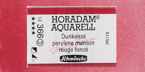 Schmincke Horadam Aquarell 1/1 Tablet 366 Deep Red seri 3