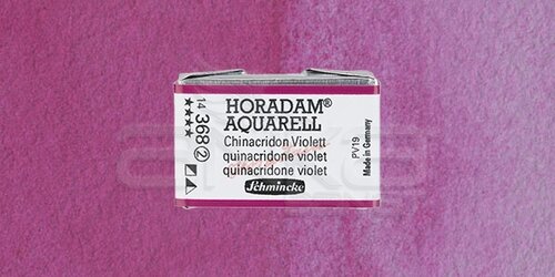 Schmincke Horadam Aquarell 1/1 Tablet 368 Quinacridone Violet seri 2 - 368 Quinacridone Violet
