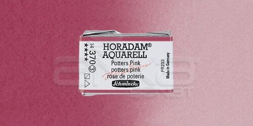Schmincke Horadam Aquarell 1/1 Tablet 370 Potters Pink seri 3 - 370 Potters Pink
