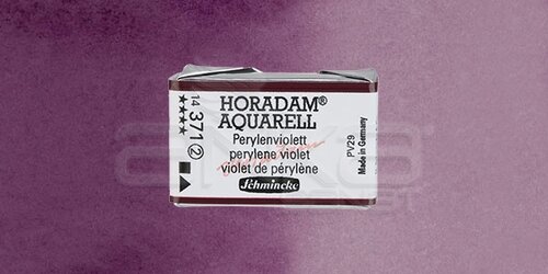 Schmincke Horadam Aquarell 1/1 Tablet 371 Perylene Violet seri 2 - 371 Perylene Violet