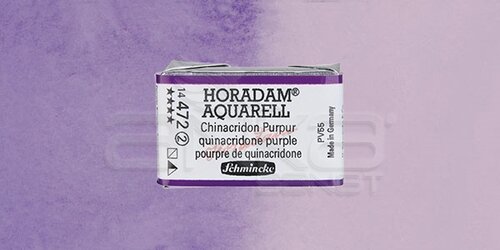 Schmincke Horadam Aquarell 1/1 Tablet 472 Quinacridone Purple seri 2 - 472 Quinacridone Purple