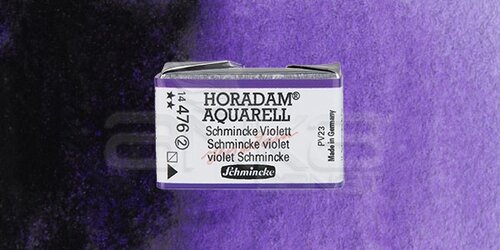 Schmincke Horadam Aquarell 1/1 Tablet 476 Schmincke Violet seri 2 - 476 Schmincke Violet
