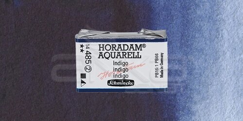 Schmincke Horadam Aquarell 1/1 Tablet 485 Indigo seri 2 - 485 Indigo