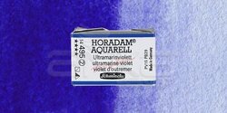 Schmincke - Schmincke Horadam Aquarell 1/1 Tablet 495 Ultramarine Violet seri 2