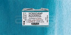 Schmincke - Schmincke Horadam Aquarell 1/1 Tablet 510 Cobalt Green Turquoise seri 4